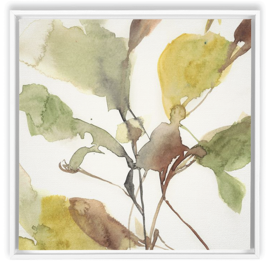 Ebbing Leaves II Canvas