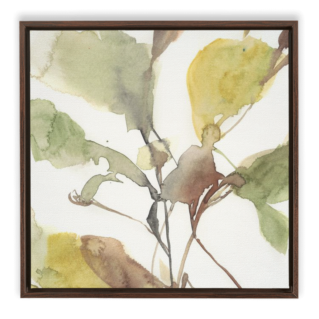 Ebbing Leaves II Canvas