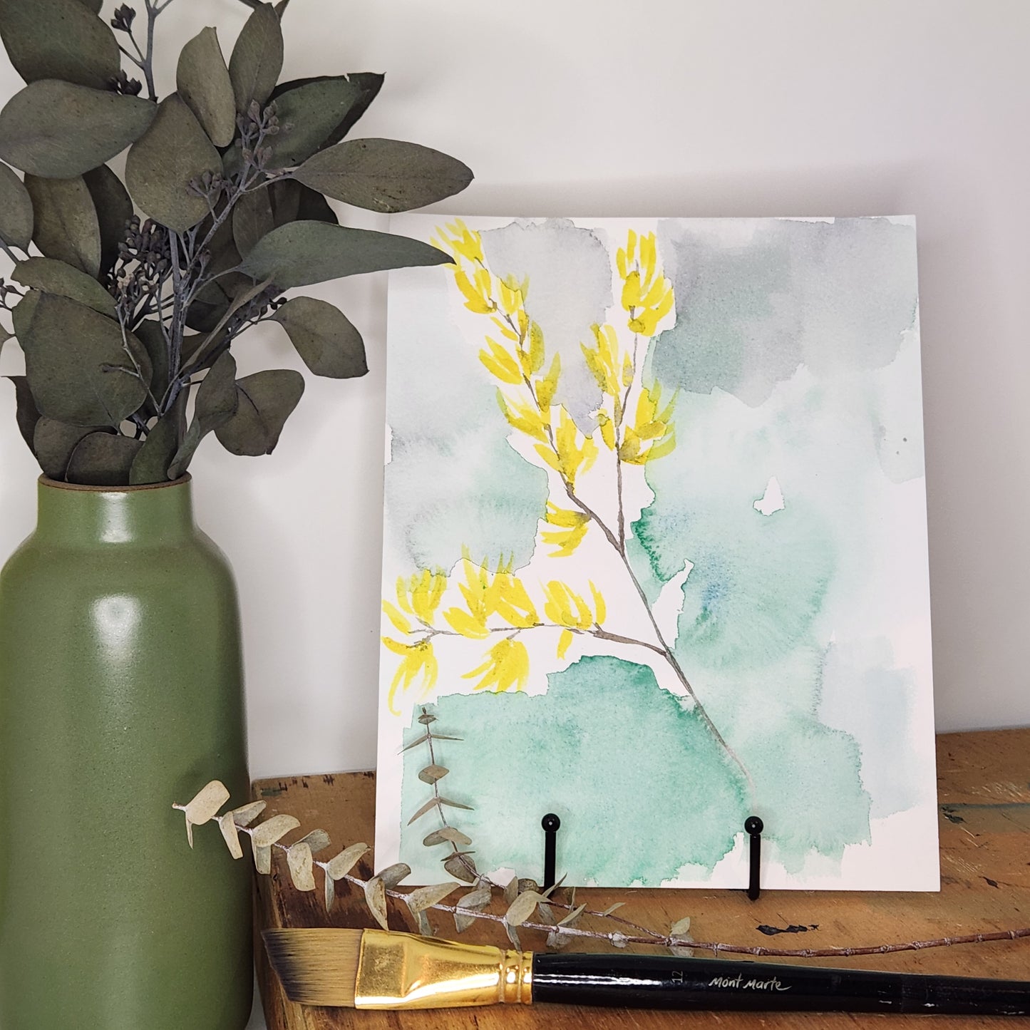 Favorite Forsythia II Original Art