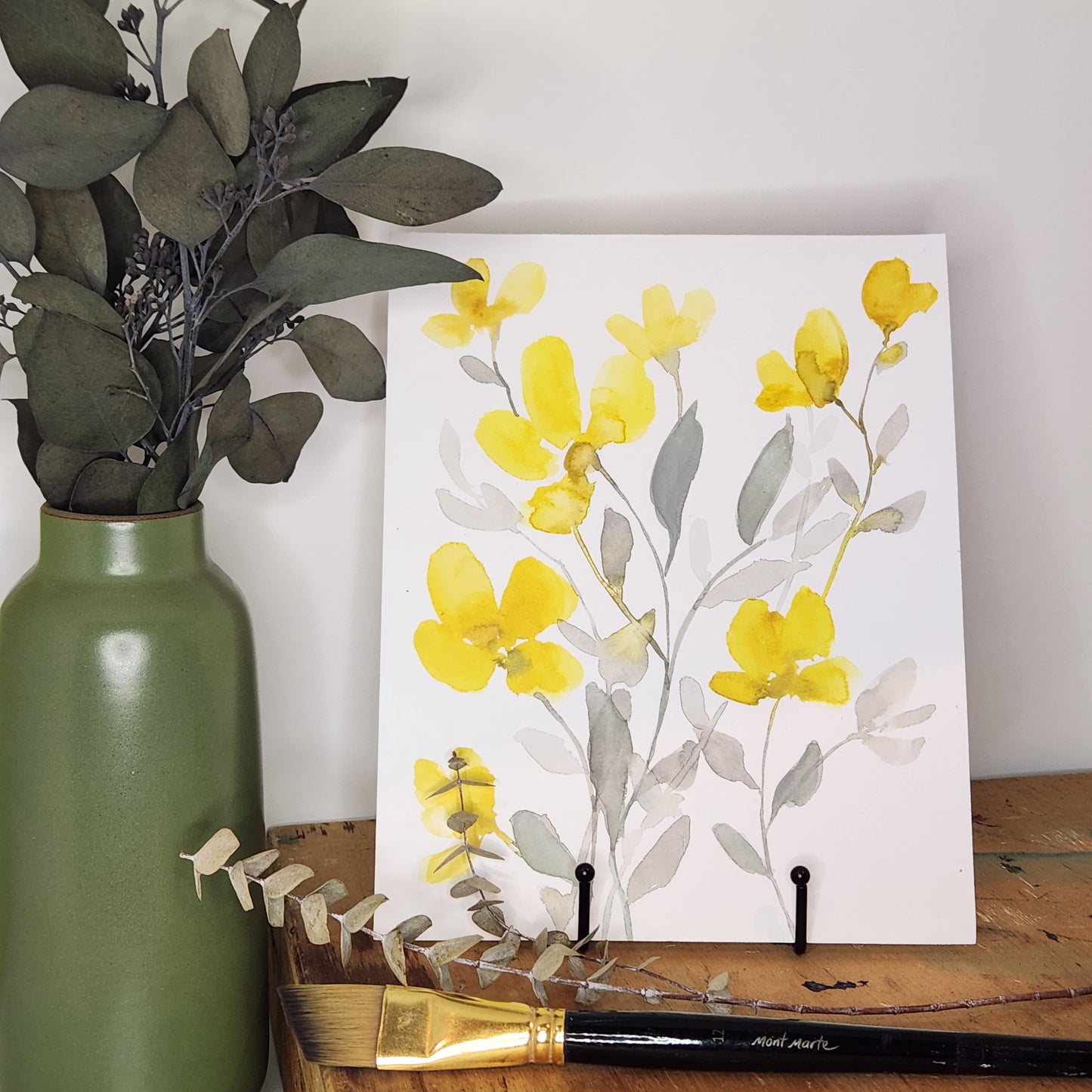 Sunny Flowers II Original Art
