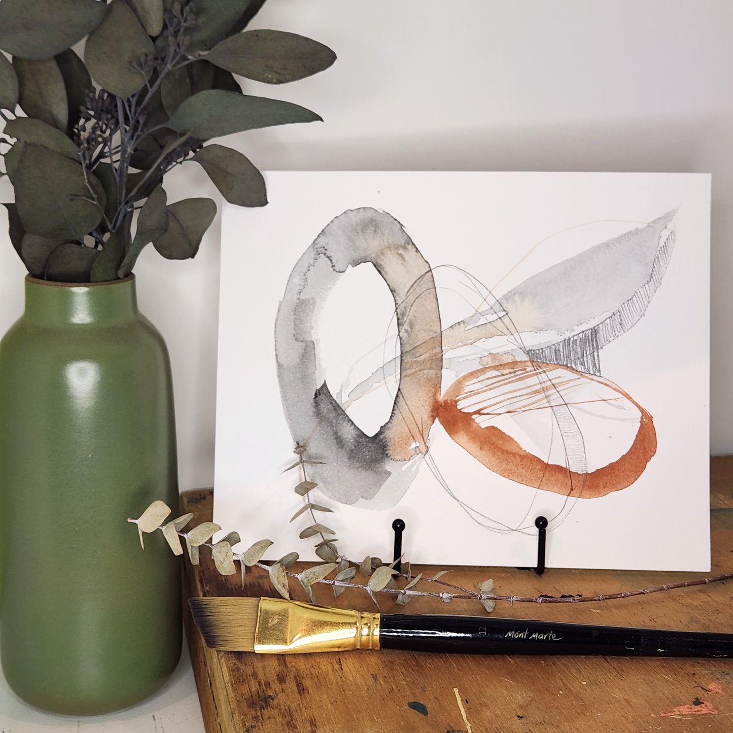 Sienna Rounds II Original Art