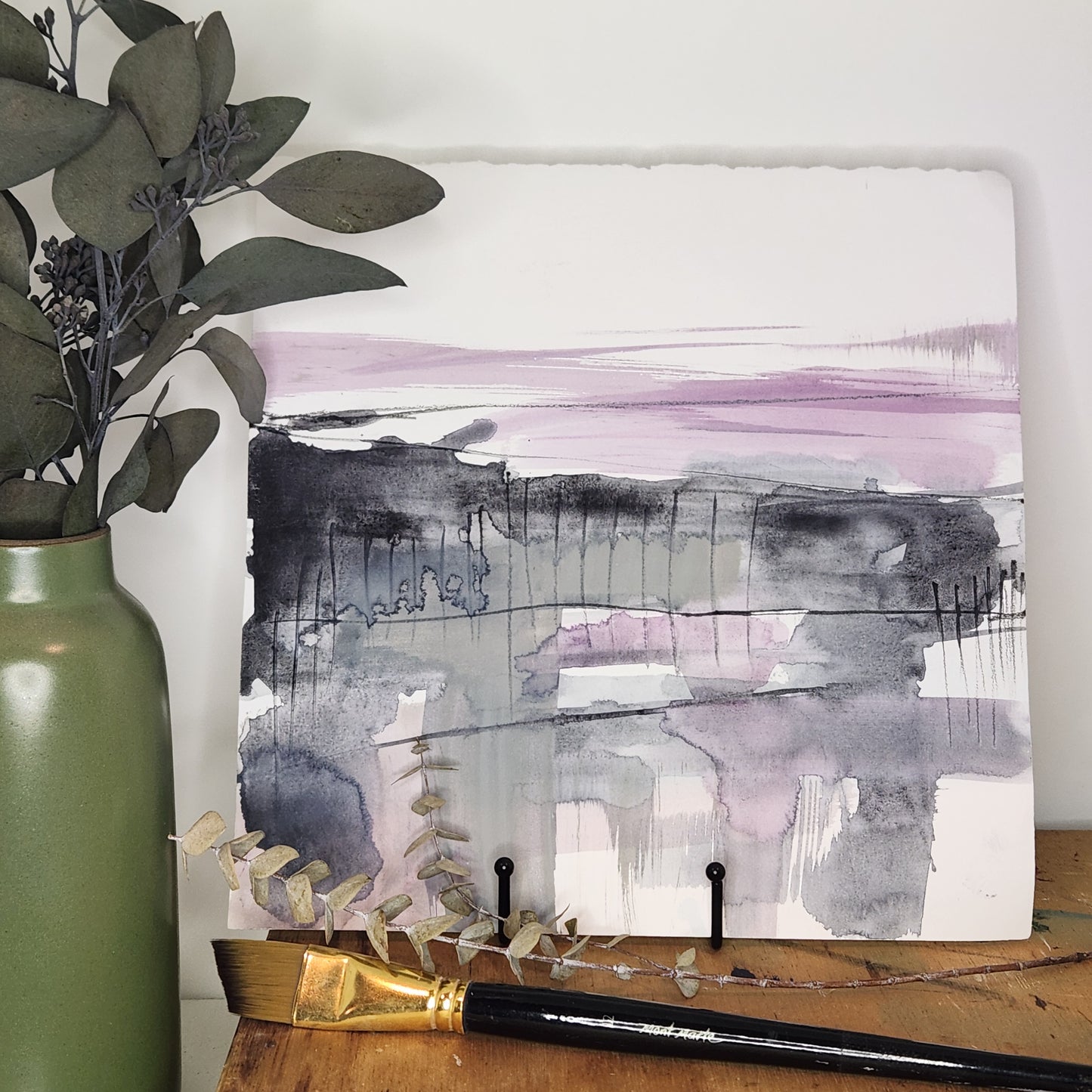 Lavender Plane II Original Art