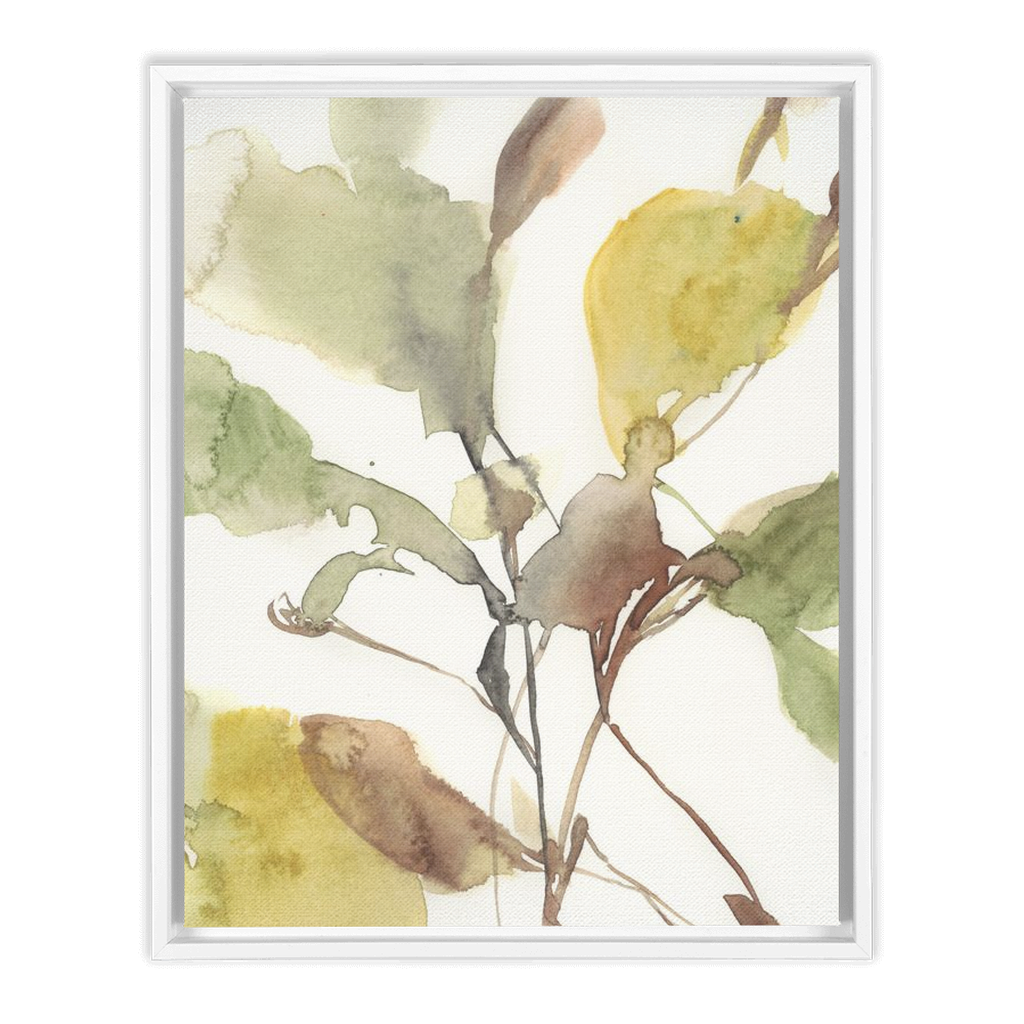 Ebbing Leaves II Canvas
