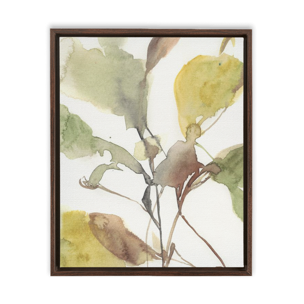 Ebbing Leaves II Canvas