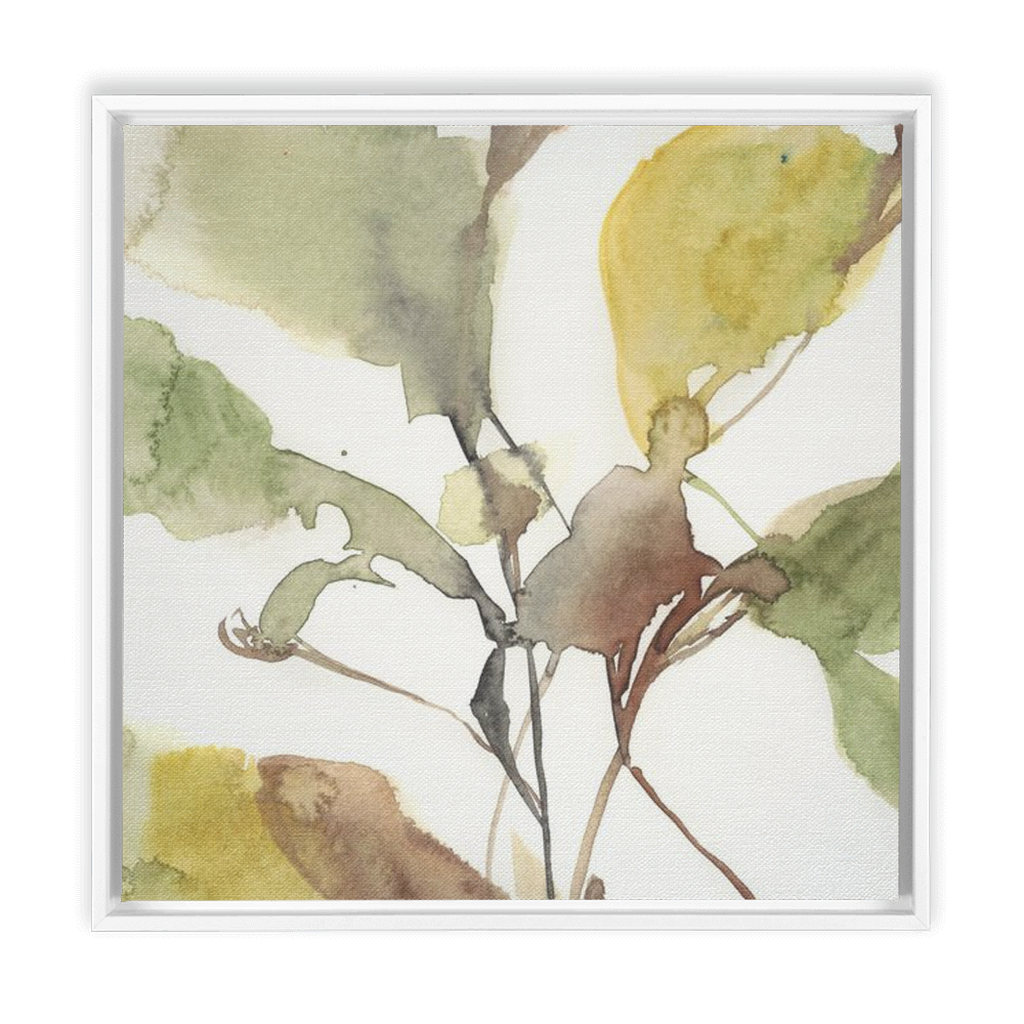 Ebbing Leaves II Canvas