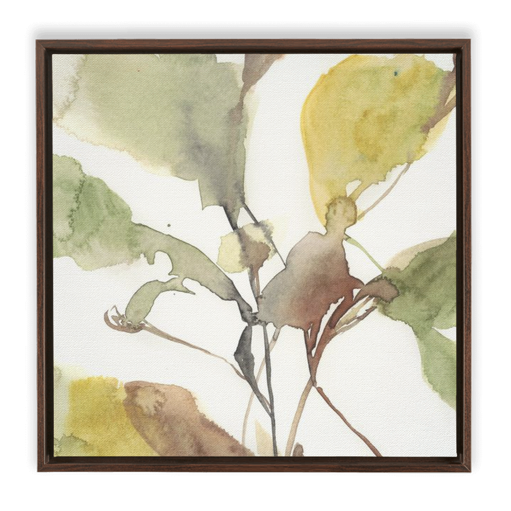 Ebbing Leaves II Canvas