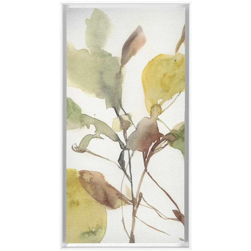 Ebbing Leaves II Canvas