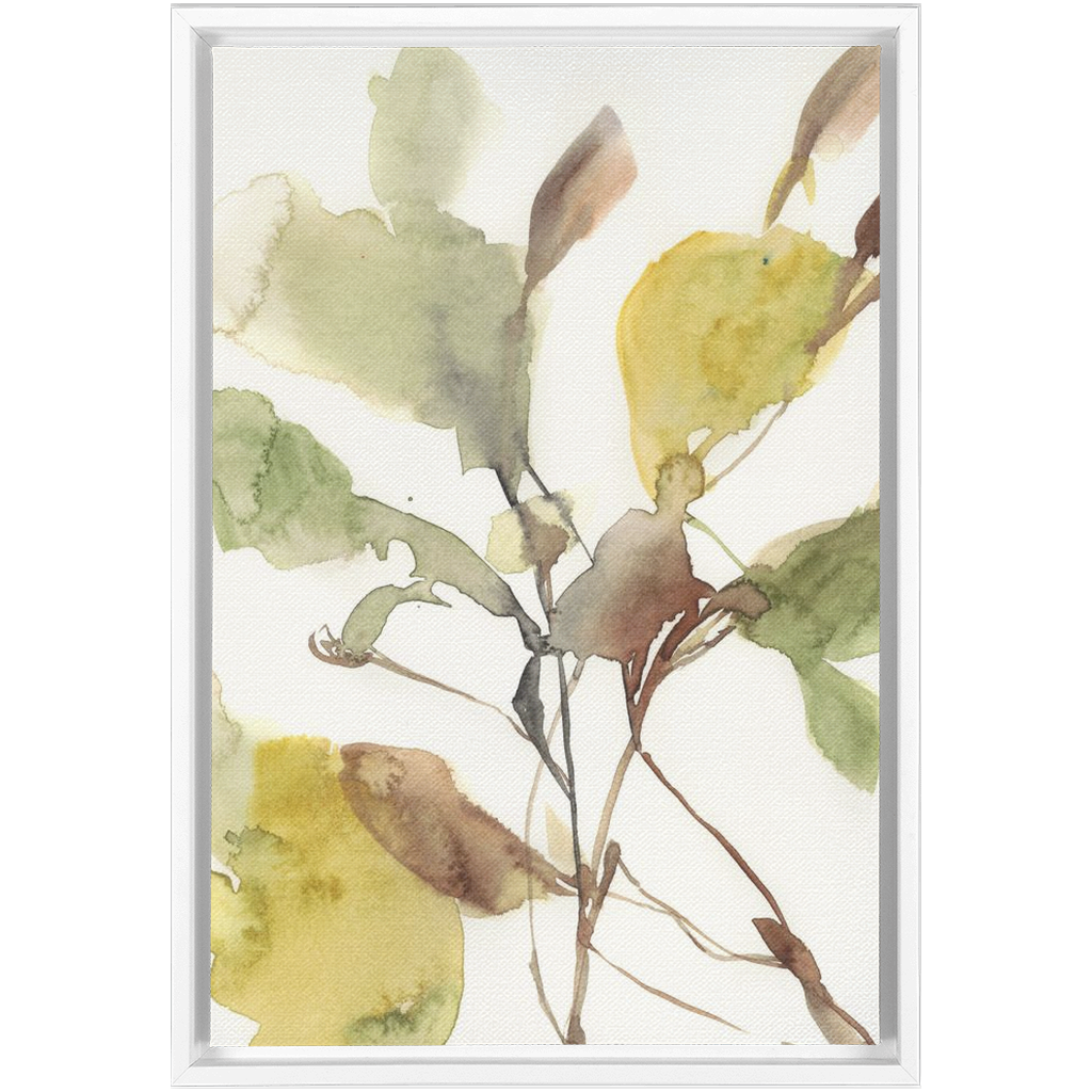 Ebbing Leaves II Canvas