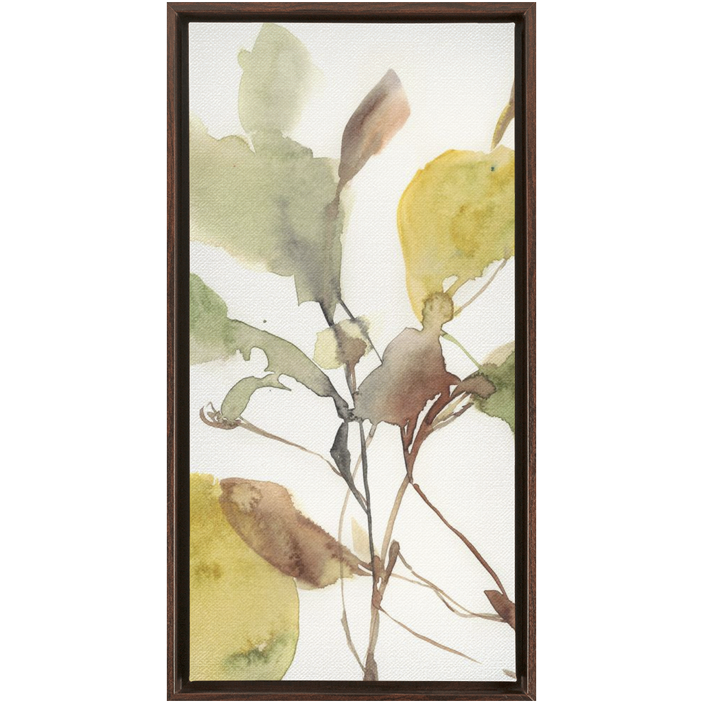 Ebbing Leaves II Canvas