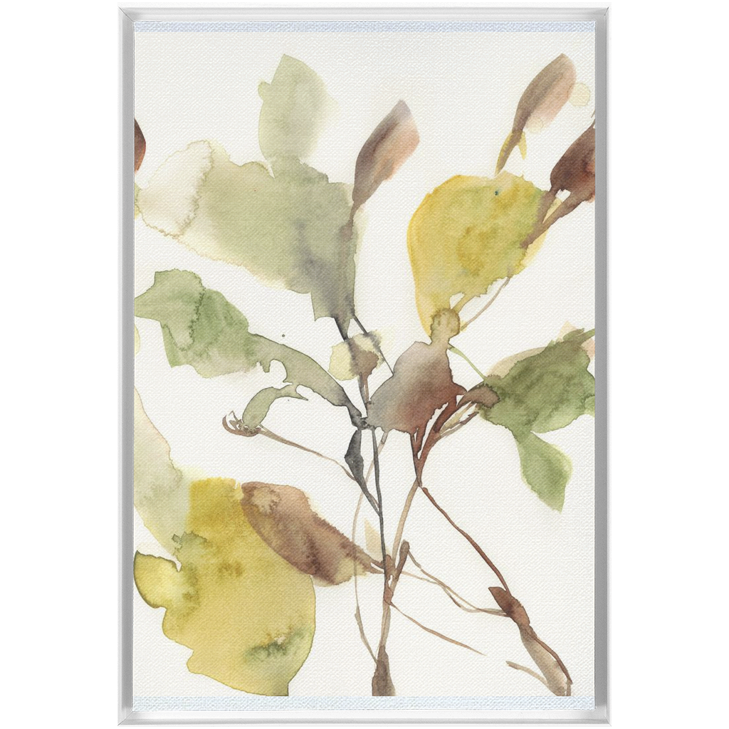 Ebbing Leaves II Canvas