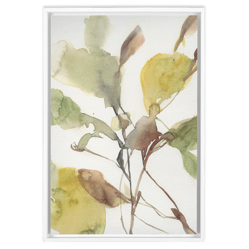 Ebbing Leaves II Canvas