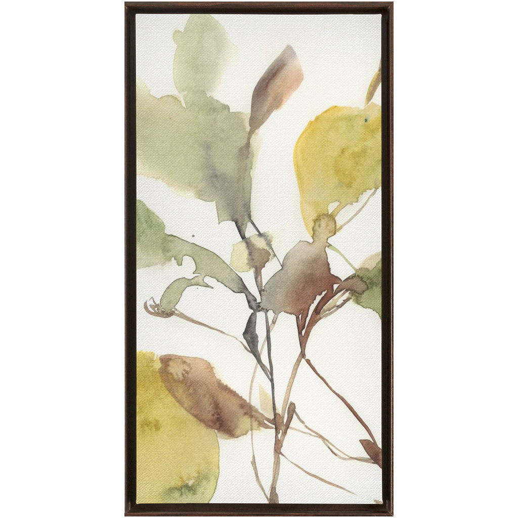 Ebbing Leaves II Canvas