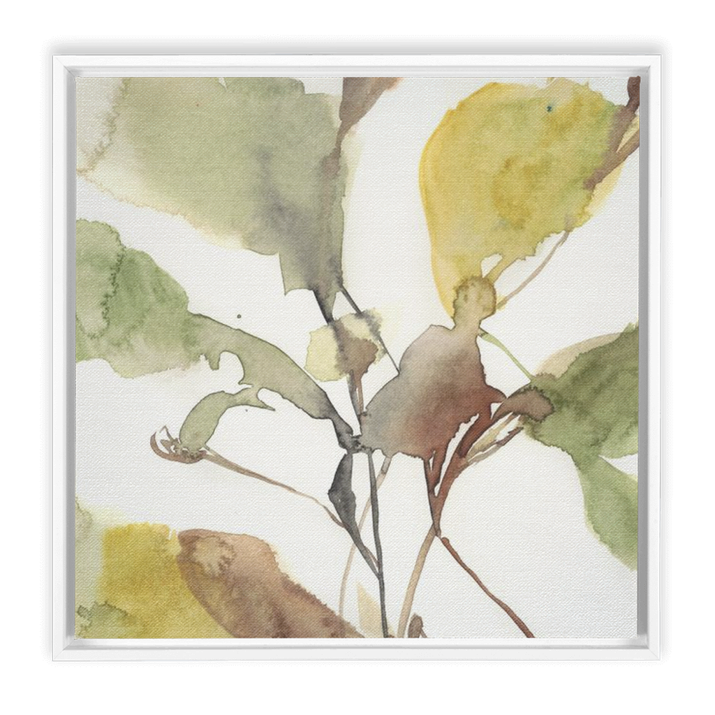 Ebbing Leaves II Canvas