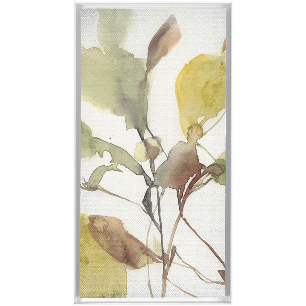 Ebbing Leaves II Canvas