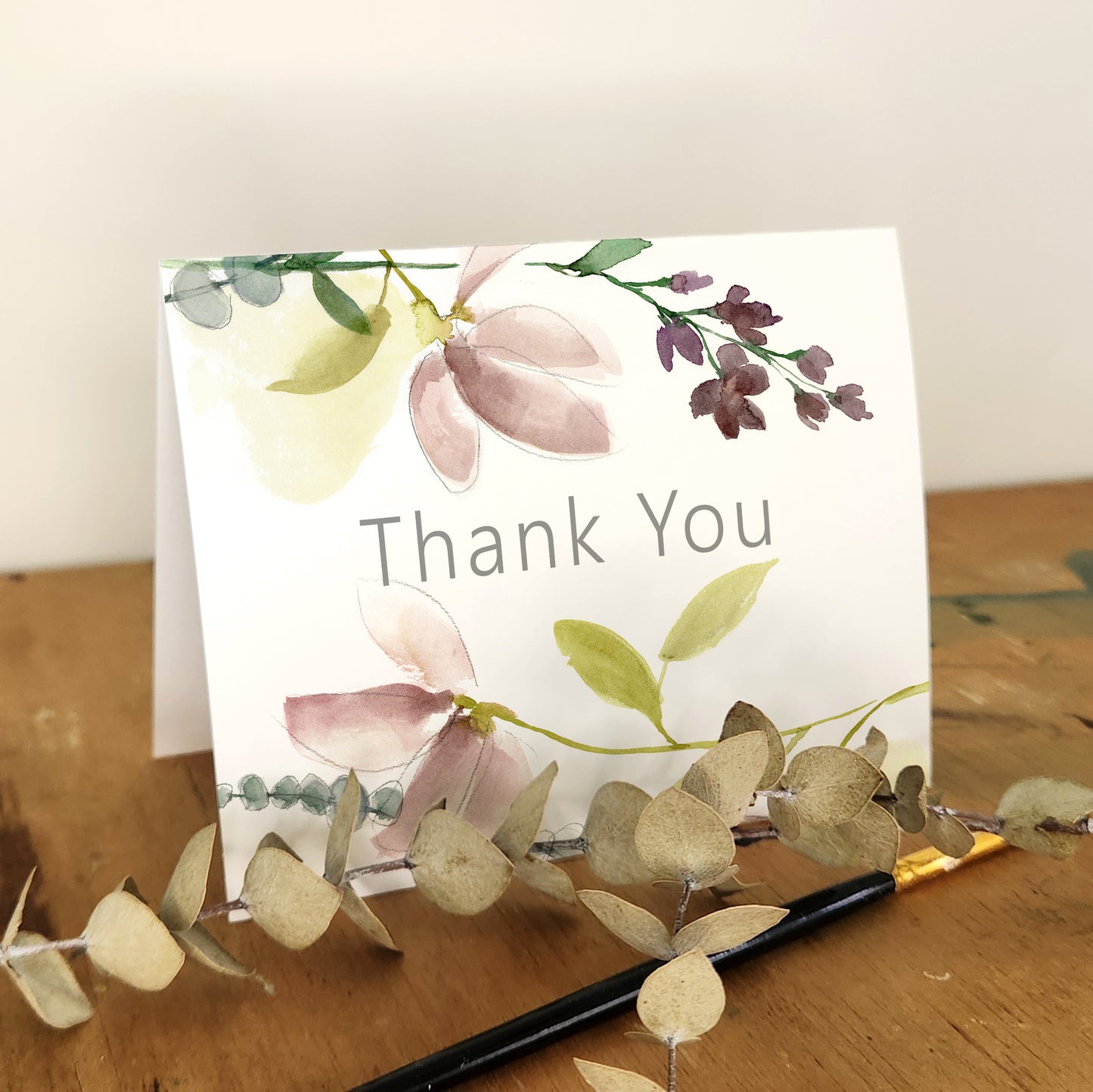 Floral Arrangement Thank You Card Sets