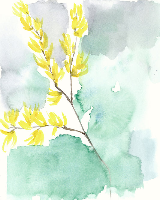 Favorite Forsythia II Original Art