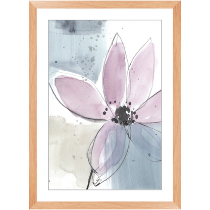 Lavender Flower Splash I