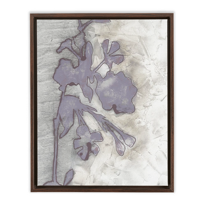 Lavender Floral Silhouette II